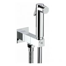 Sg Lighting - Kit de ducha sanitaria ingenius de latón cromado con toma de agua y grifo integrado IG840S Cromo