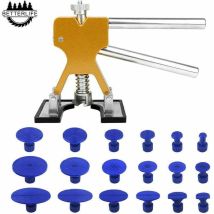 Soleil - Kit De Reparación De Abolladuras Sin Pintura, Herramienta Para Eliminar Abolladuras De Carrocería Con 18 Ventosas