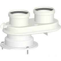 Energy - Kit de evacuación de gases de combustión partidos ø 80/80 para calderas de condensación Bosch