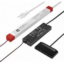 Hs Rowe - Kit de extensión de receptor inteligente de 12VDC 60W + 60W Ballast electrónico