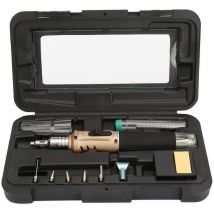 Kit de fer à souder Kit de fer à souder à gaz, kit de soudure allumage automatique stylo portable or outil de soudure électronique