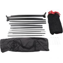 Kit de Filet de Golf, Kit de Filet de Pratique de Golf de 10 Pieds, Cage de Frappe de Balle en Maille D'entraînement de Swing Portable, Sports