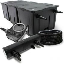 Kit de filtration biologique 24w bassin 90000 l max