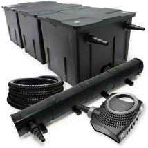 Kit de filtration biologique 72w bassin 90000 l max