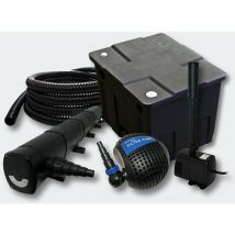 Kit de filtration de bassin 12000l Stérilisateur 72 Watts Pompe Fontaine