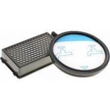 Kit de filtres d'aspirateur Hepa pour aspirateurs Rowenta Compact Power Cyclonic tels que RO3731EA, RO3724EA, RO3753EA, RO3786EA, RO3798EA, RO3718EA,