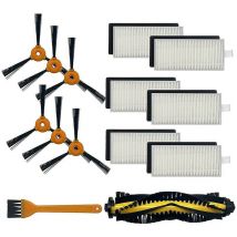 Kit de filtres et brosses latérales de remplacement pour Ecovacs Deebot