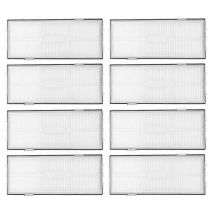 Kit de filtres de rechange pour aspirateur robot 8 pièces pour S8