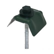 Kit de 50 fixations pour bac acier 1045 (vis l 100 x diam 6 mm) - Coloris - Vert 6009