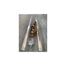 Kit de fixation à 45° pour 1 capteur solaire tsol 25 (Version2) sur toit-terrasse Emat 5000-401