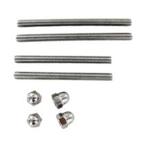 Kit de fixation double pour support tube inox Ø40mm - duval