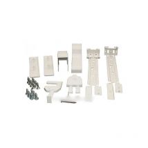 Kit de fixation porte a glissieres pour refrigerateur Bosch