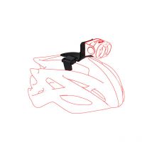 Ledlenser - Support de connexion pour lampe frontale ledlenser