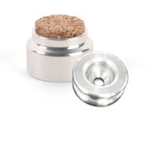 L'attachante - Kit de Fixation : Rondelle multi-matériaux Alu + Butée de porte Alu