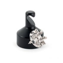 Kit de Fixation : Vis placo Longueur 16 mm Alu + Suspension crochet Noir - L'Attachante