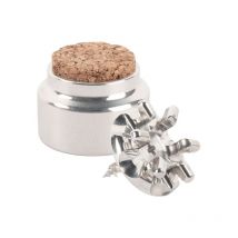 Kit de Fixation : Vis placo Longueur 20 mm Alu et butée de porte Alu - L'Attachante