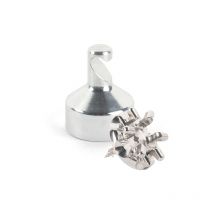 Kit de Fixation : Vis placo Longueur 20 mm Alu + Suspension crochet Alu L'attachante