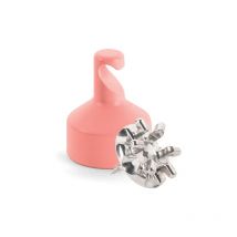 Kit de Fixation : Vis placo Longueur 20 mm Alu + Suspension crochet Flamant rose L'attachante