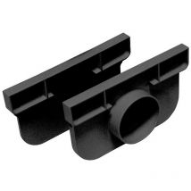 Kit de fonds ouvert/fermé (2 pcs par sachet) noir pour caniveau Standard