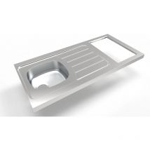 Moderna - Kit fregadero 120x60, con recorte para Domino (no suministrado)