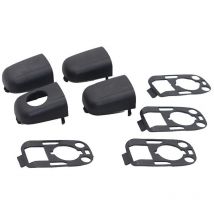 Kit de Garniture de Capuchon D'ExtréMité de PoignéE de Porte de Voiture avec Bouchon 9101AA pour 307 C2 C3