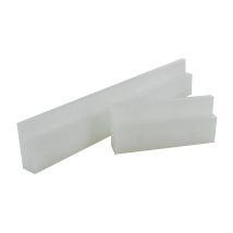 Charnière pour meuble – plastique blanc – Matières, Caractéristique charnière pour meuble, Hauteur, Largeur, Quantité par pack, Charge maximale – 