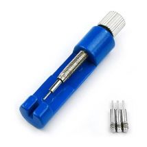 Csparkv - Kit de herramientas de reparación de correas de reloj para relojeros, herramientas de perforación de pasadores de reloj, ajustador de