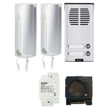 Kit de interfono Elvox Sound System Bifamiliar para instalaciones 4+1 K62K0.02