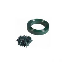 Dirickx - Kit Lamas Opacas Enrollables Lixo pvc, L.60 m Verde