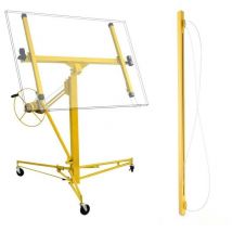 Le Poisson Qui Jardine - Kit de levage xxl jaune avec extension de 140 cm pour panneaux et plaques de plàtre