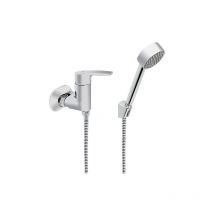 Kit de mitigeur de douche Heinrichschulte Alpha 350, chromé, avec douchette manuelle