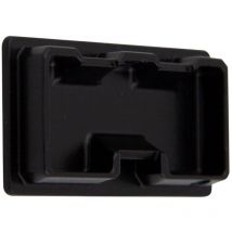 Inda - Kit de montage mural Lea noir mat