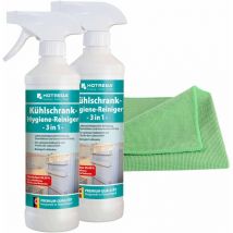 Hotrega - Kit de nettoyage hygiénique pour réfrigérateur 3en1 3 pièces