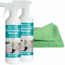 Hotrega - Kit de nettoyage pour plan de travail 3 pièces