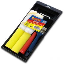 Kit de peinture Supertite avec bac, rouleau et 4 recharges 10 cm