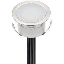 Leclubled - Kit de Petits spots led 0,3W Extérieur Encastrable Blanc Chaud - 26 spots led
