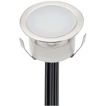 Leclubled - Kit de Petits spots led 0,3W Extérieur Encastrable Blanc Chaud - 51 spots led