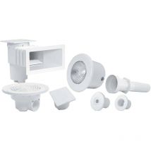 Aqualux - Kit Pièces a Sceller Piscine Enterrée 7X3 - Béton (Peinture, Carrelage)