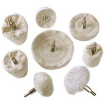 Kit de Polissage Aluminium pour Perceuse - Roue de Polissage pour Métal, Acier Inoxydable Chromé