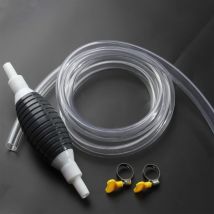 Kit de pompe de transfert de carburant, pompe à main à haut débit, pompe de transfert de carburant manuelle portable pour voiture, pour essence,