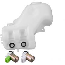 Jeffergarden Kit de pot de réservoir de pompe à 2 trous pour lave-glace de pare-brise pour Patrol gq Maverick 8897
