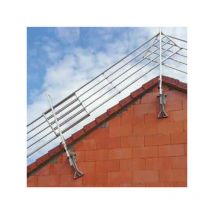 Dachschutz-Set - Geländer Länge 12.00 m - SLFCP/12ML