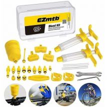 Lauwexe - Kit de purge de frein hydraulique pour vélo de vtt Outils de réparation de frein à disque hydraulique Outils de réparation de vtt