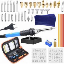 Start - Kit de pyrogravure, outil de gravure sur bois Pancellent professionnel avec fer à souder