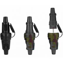 Kopp - Kit de raccordement avec verrouillage fiche Schuko/prise