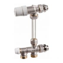 Kit de raccordement RBM Robinet équerre inversé - Système bitube 1/2'