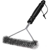 Brosse Nettoyage Barbecue - Poils Acier Inoxydable pour Nettoyer Rapidement & Efficacement Tous Les Grils (30 cm)