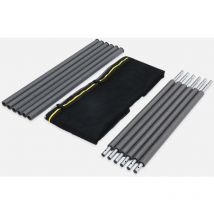 Red exterior de protección de la cama elástica, antarès exterior, 303x303x180 cm