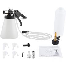 Kit de remplacement de liquide de frein à vide pneumatique, tuyau de vidange transparent, kit de ventilation d'air à une main pour camion, voiture,