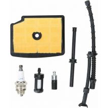 Kit de Remplacement de Tuyau de Carburant de Bougie d'allumage de Filtre à Air pour MS200T pièces de tronçonneuse Accessoires de scie à chaîne